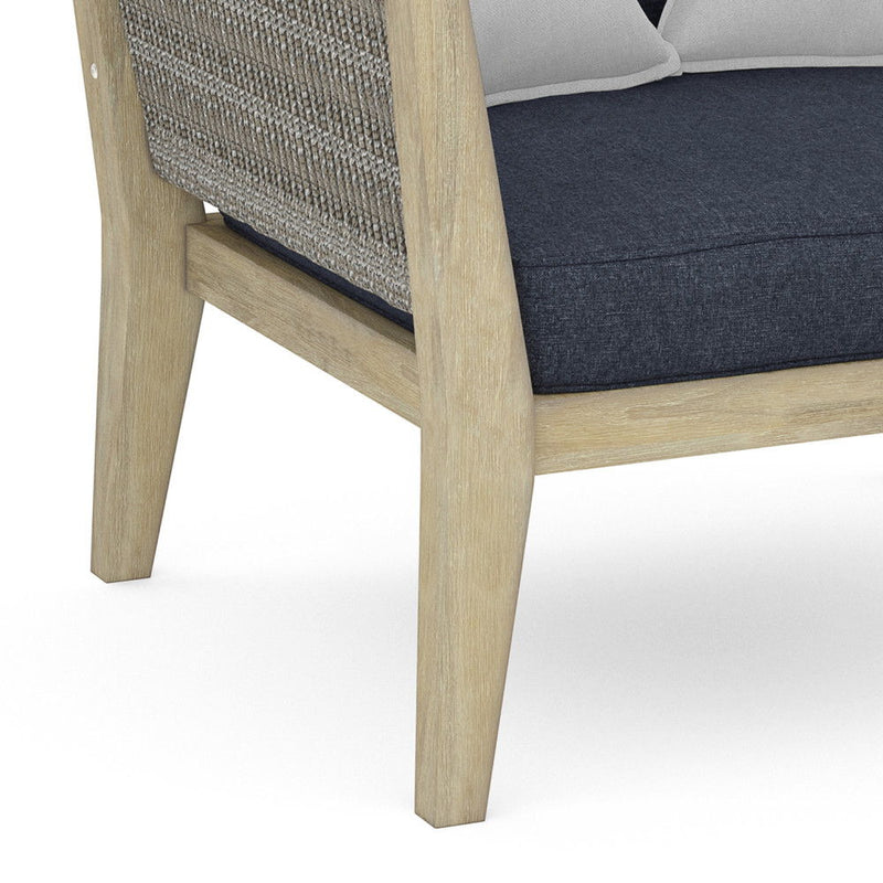 Cayman - Outdoor Conversation Chair - Slate Gray