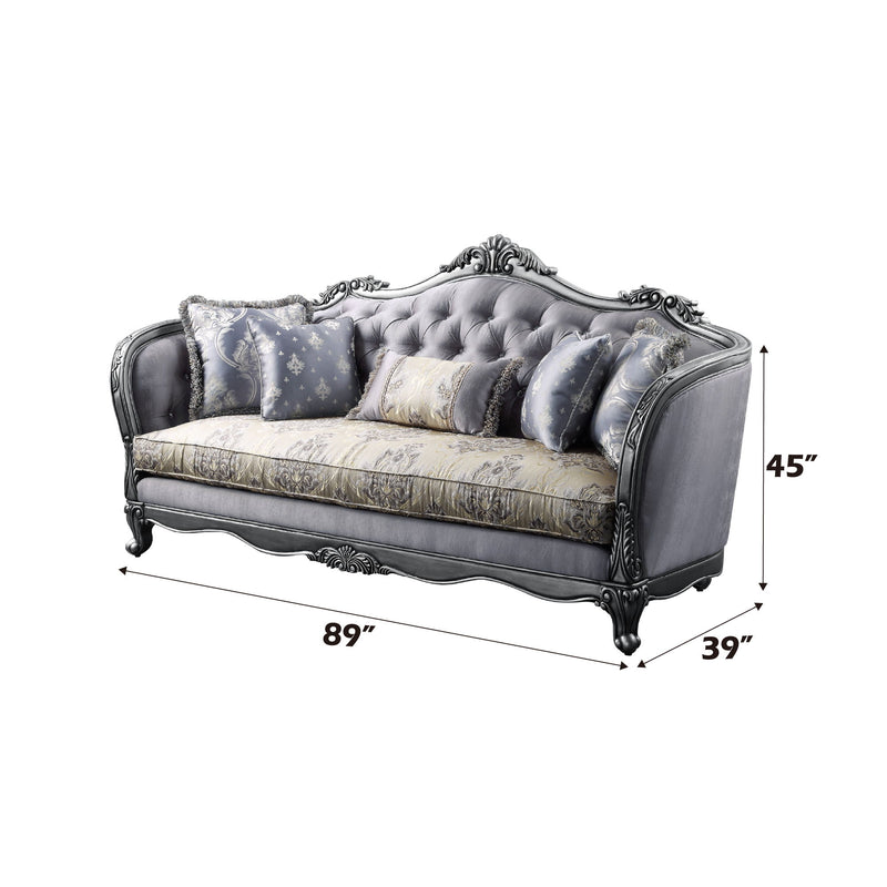 Ariadne - Sofa - Fabric & Platinum