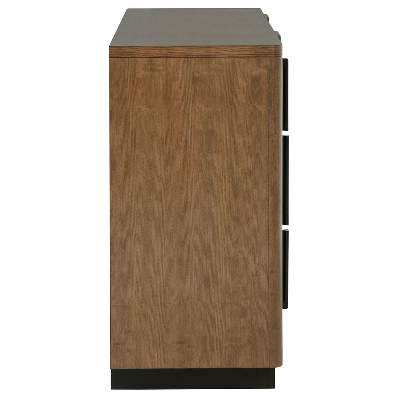 Terrace - 6-Drawer Dresser Cabinet - Ash Brown