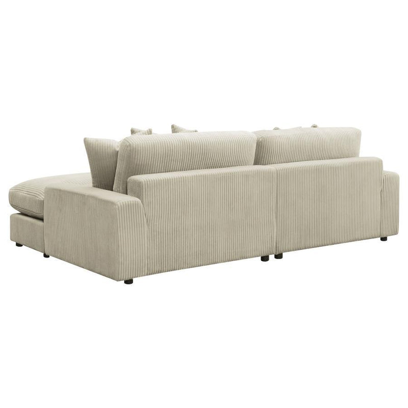 Blaine - Upholstered Reversible Chaise Sectional Sofa