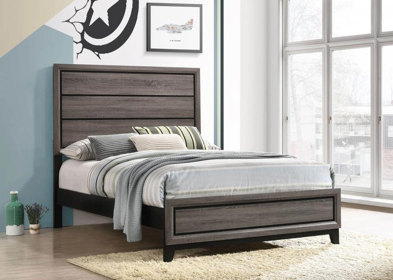 Watson - Wood Panel Bed