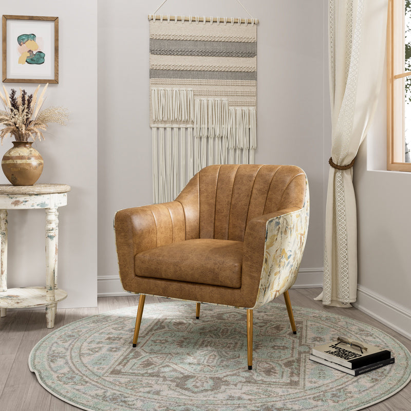 Rose - Accent Chair - Brown