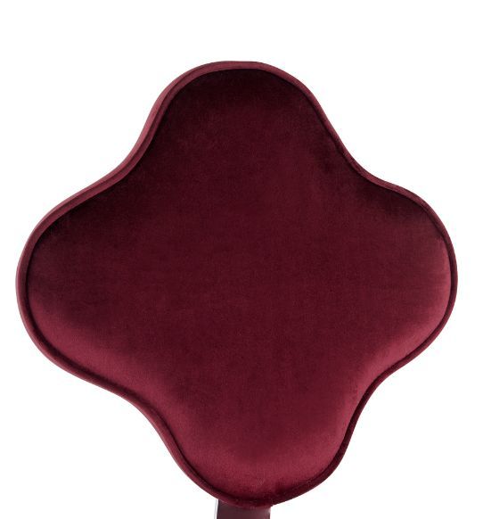 Clover - Office Chair - Red Velvet