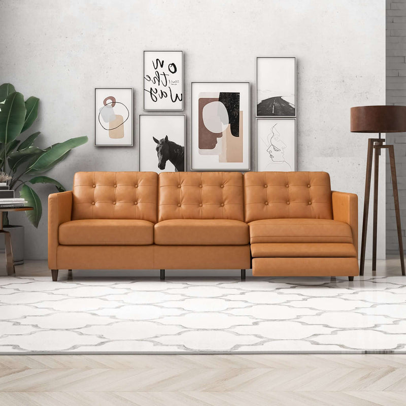 Christopher - Leather Electric Inclining Sofa