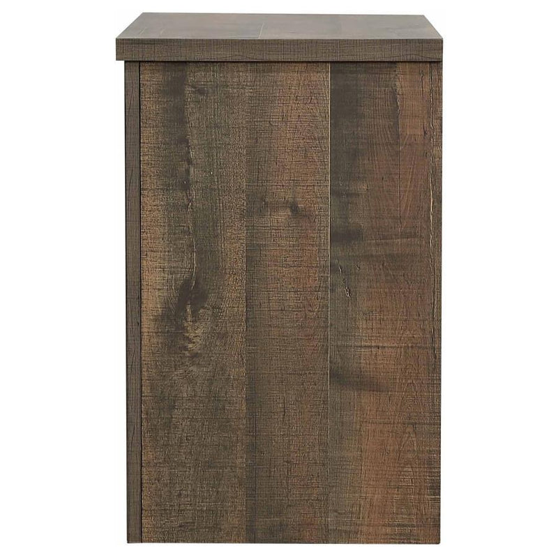 Frederick - 2-Drawer Nightstand - Weathered Oak