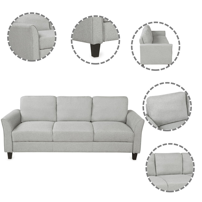 Living Room Sets Furniture Armrest Sofa Single Chair Sofa Loveseat Chair 3 Seat Sofa (Chair Loveseat Chair & 3 Seat Sofa)