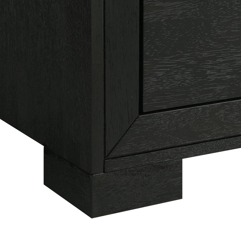 Allan - 5-Drawer Chest - Black