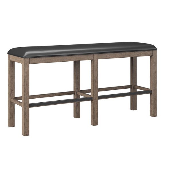 Benti - Bar Height Bench - Brown