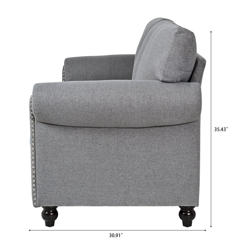 3 Seater Sofa - Gray