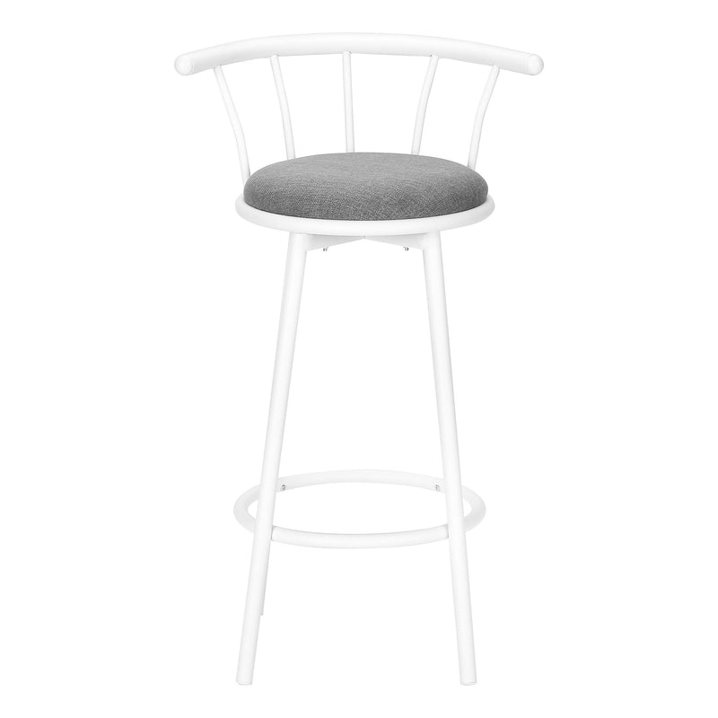 Swivel Stool Bar Height, Stylish Design Contemporary & Modern (Set of 2)