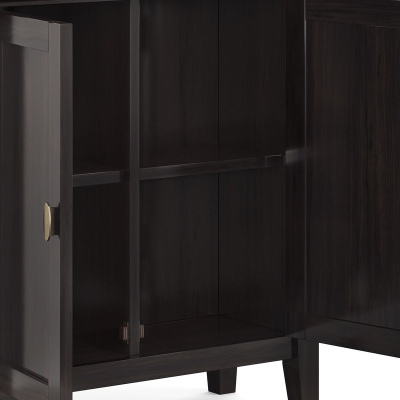 Redmond - Low Storage Cabinet - Hickory Brown