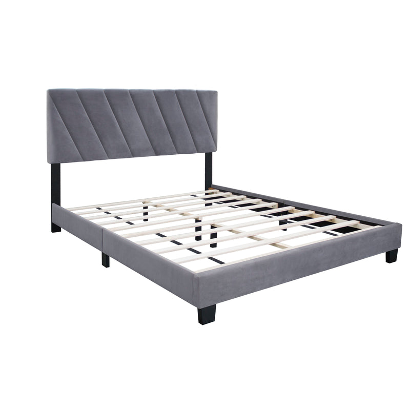 Queen Adjustable Upholstered Bed Modern Minimalist Top Styles