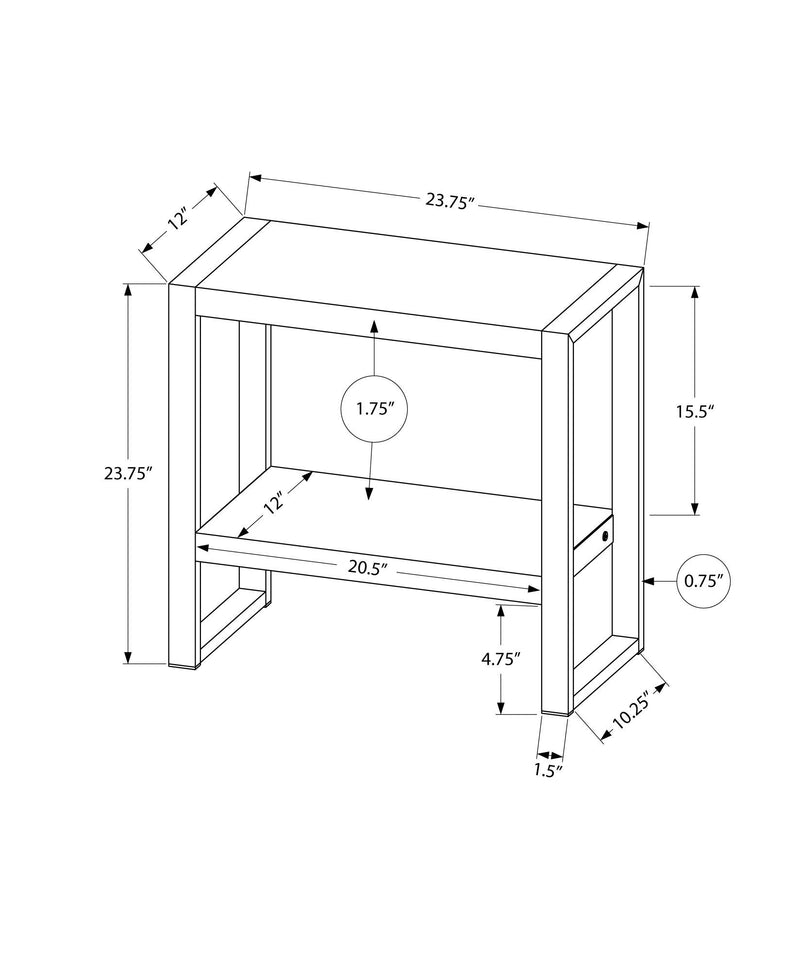 Accent Table, Side Industrial Flexible Placement