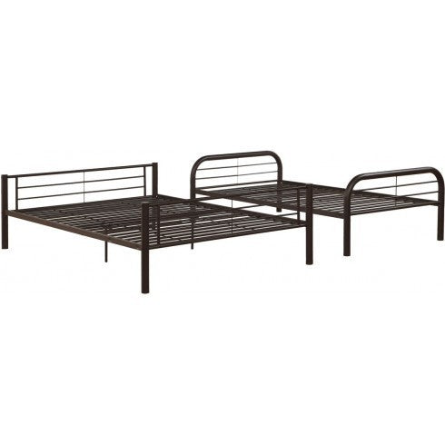 ACME Cairo Bunk Bed (Twin/Full) in Sandy Black 37610