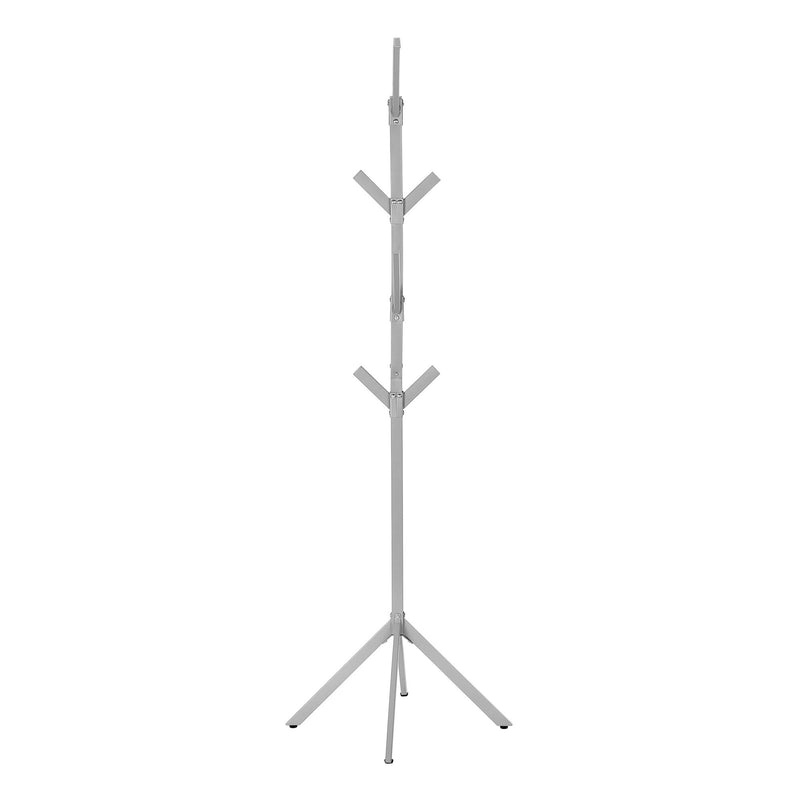 Coat Rack, Hall Tree, Free Standing, 8 Hooks, Entryway, Contemporary & Modern