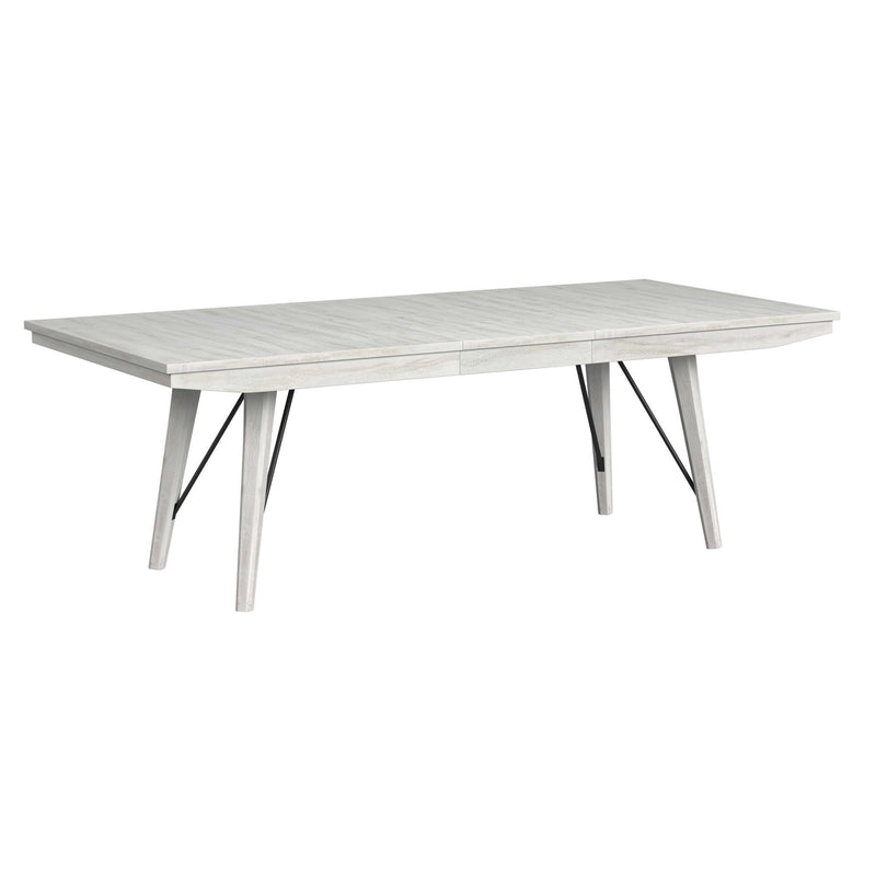 Rogen Rustic - Dining Table With 18" Leaf - Rustic White