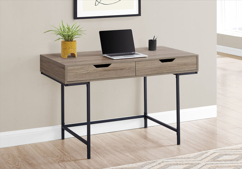 Computer Desk For Home Office, Laptop, Storage Drawers, Contemporary & Modern