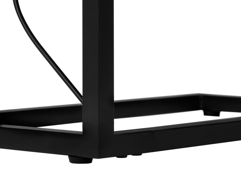 Accent Table, C - Shaped, Contemporary & Modern Convenient Design