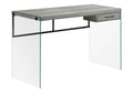 Contemporary Design Computer Desk For Home Office, Storage Drawers