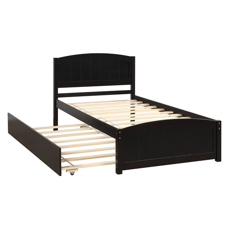 Platform Bed With Trundle