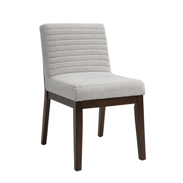 Edwyn - Linen Side Chair (Set of 2) - Gray