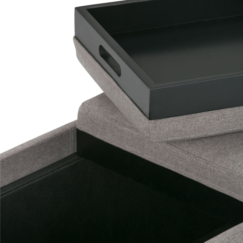 Avalon - Upholstered Storage Ottoman