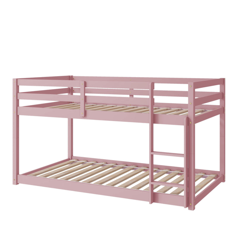 Twin Over Twin Floor Bunk Bed