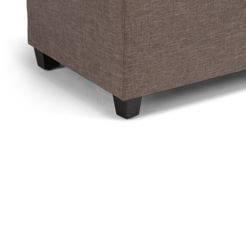 Sienna - Upholstered Storage Ottoman Bench