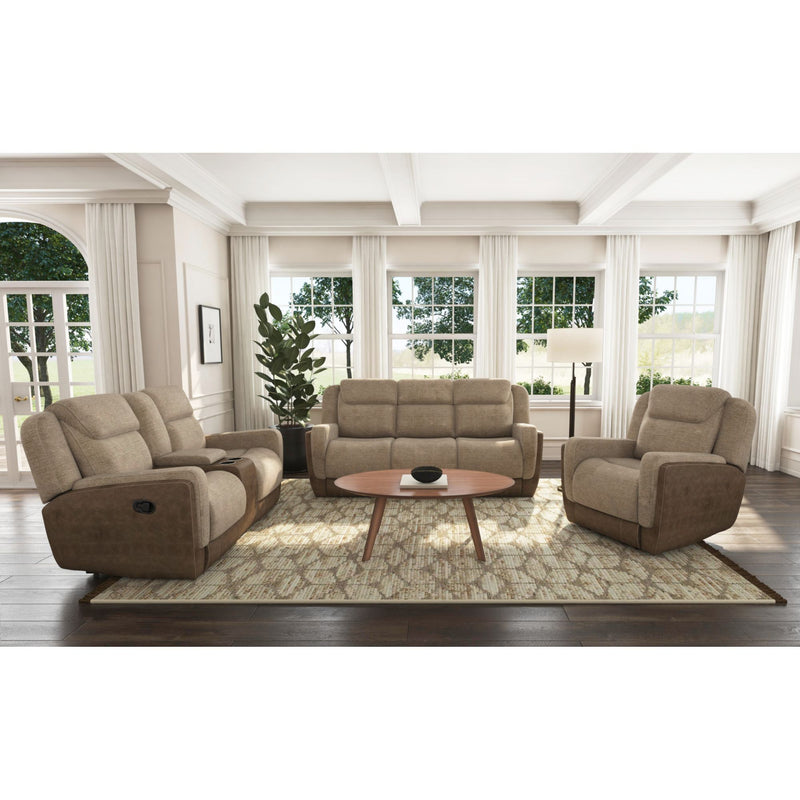 Hornet - Motion Loveseat With Console