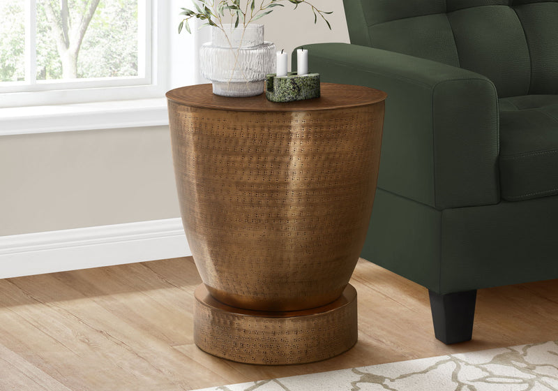 Drum Accent Side Table, Contemporary & Modern Design