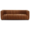 April - Mid-Century Modern Luxury Tight Back Boucle Couch