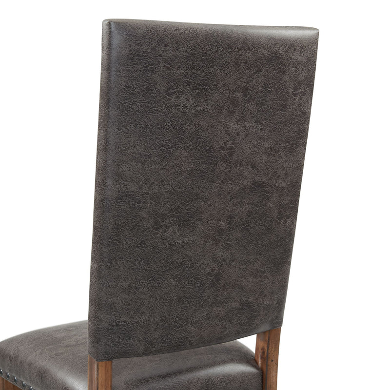 Gramercy - Tall Back Side Chair (Set of 2) - Chocolate