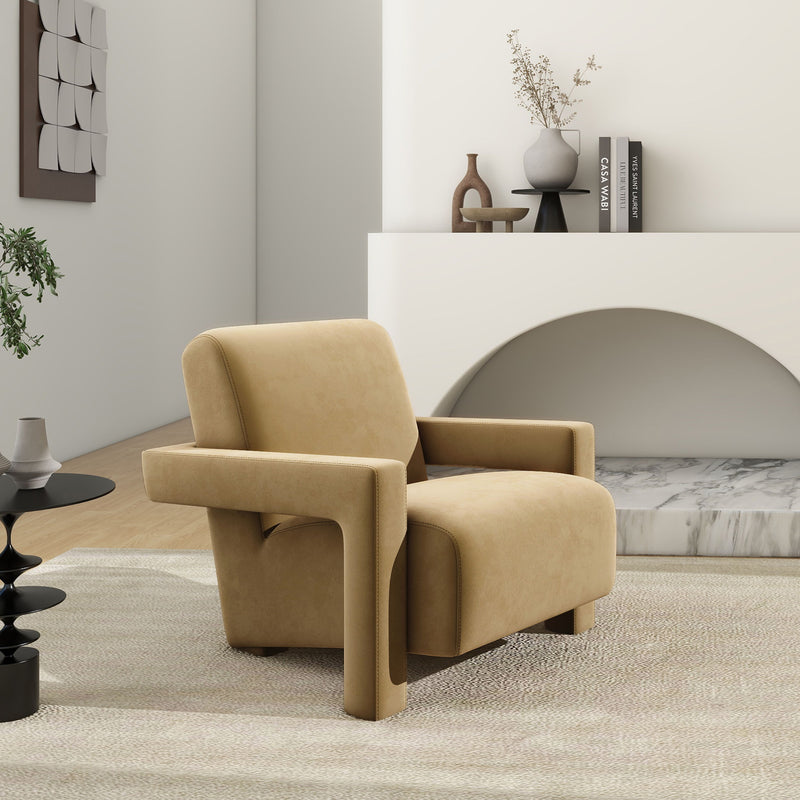 Ethan - Fully Upholstered Accent Arm Chair