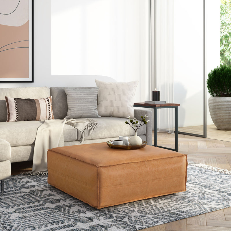 Brody - Large Square, Coffee Table Pouf