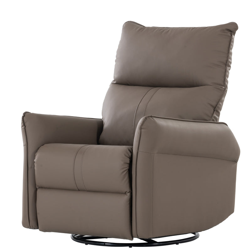 29.92" 270 Power Swivel Rocker Recliner Chair, Electric Glider Reclining Sofa With USB Ports, Power Swivel Glider, Rocking Chair Nursery Recliners For Living Room Bedroom