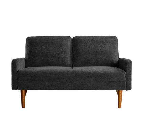 Loveseat Sofa, European Style With Sleek Design, Modern & Vintage Flair, Upholstered 2 Seater Couch