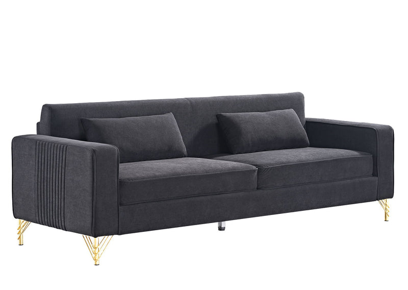 Aesthetic 3 Seater Couch With Classic Modern Appeal And Luxurious Soft Comfort