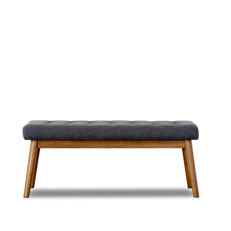 Delilah - Modern Bench - Gray