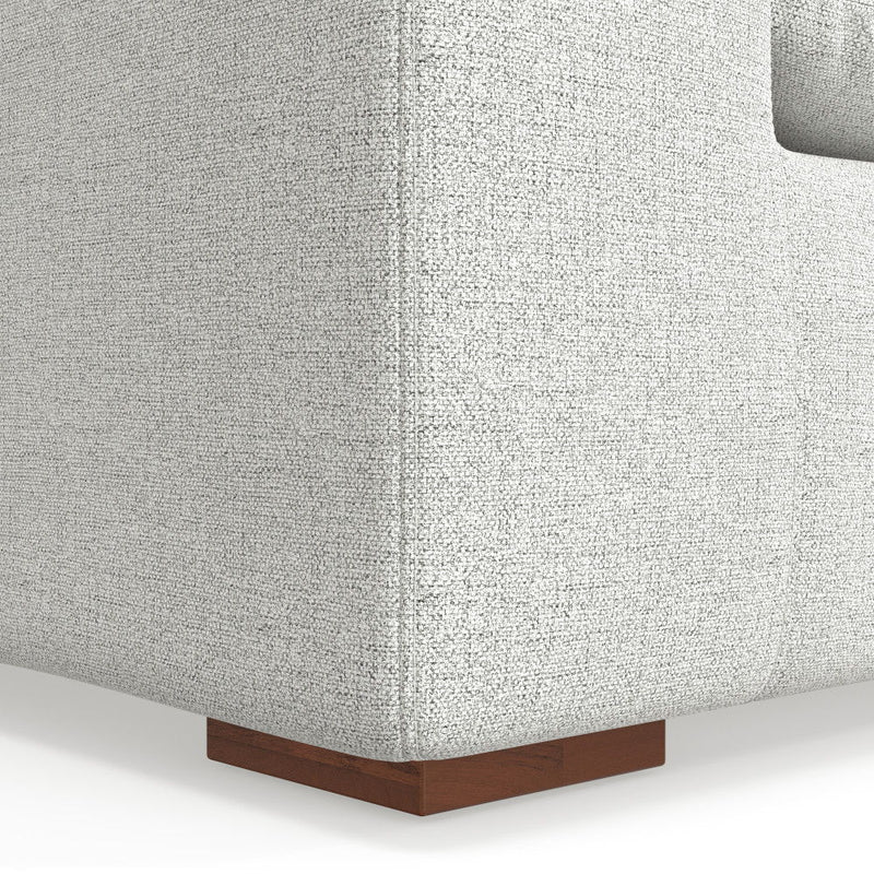 Jasmine - Left Arm Sofa Module - Gray