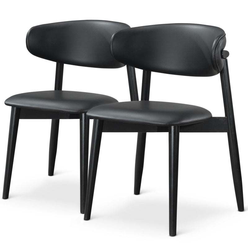 Korb - Dining Chair (Set of 2) - Black