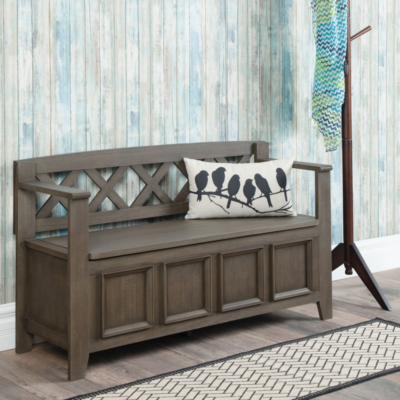 Amherst - Handcrafted Entryway Storage Bench