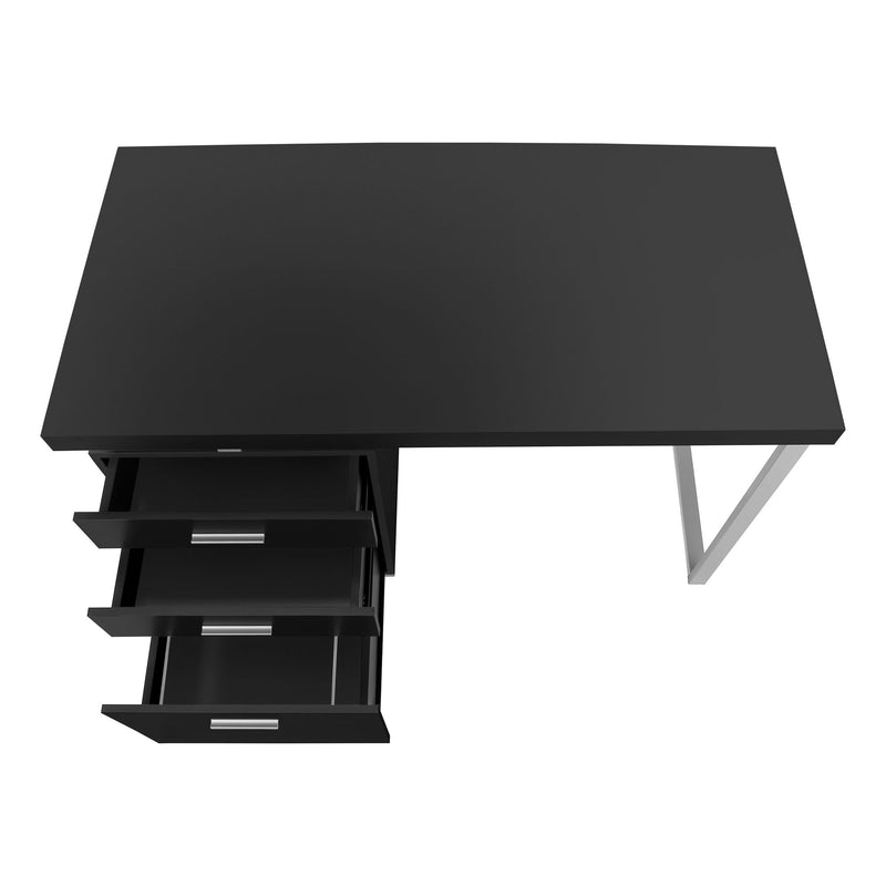 Computer Desk For Home Office, Laptop, Left Right Set - Up, Storage Drawers, Contemporary & Modern