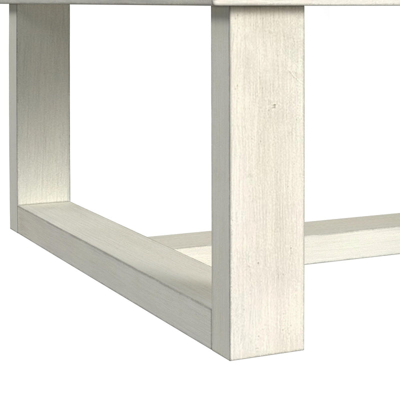 Catilin - Coffee Table - Brushed White