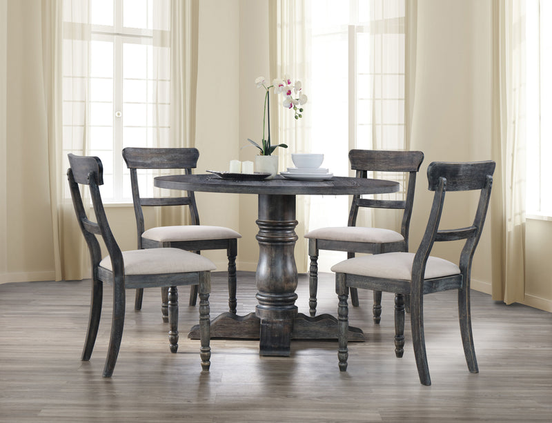 Leventis - Weathered Dining Table - Gray