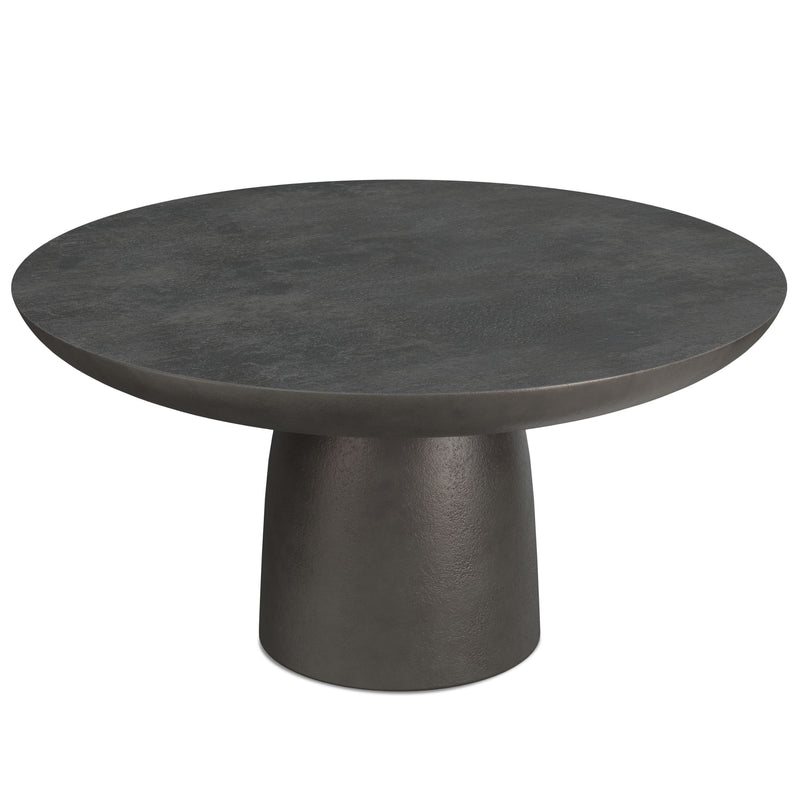 Alexa - Cast Aluminum Coffee Table - Black