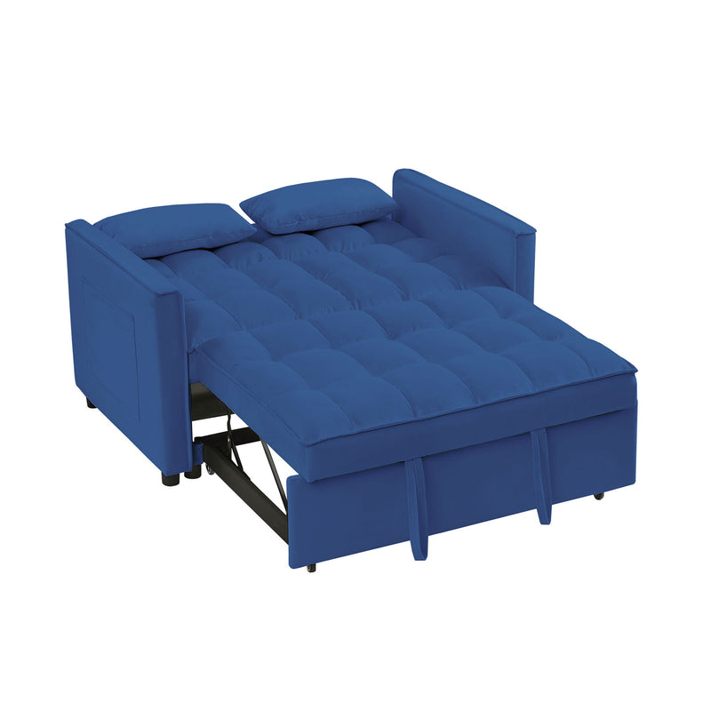 Velvet Loveseat Sofa Bed