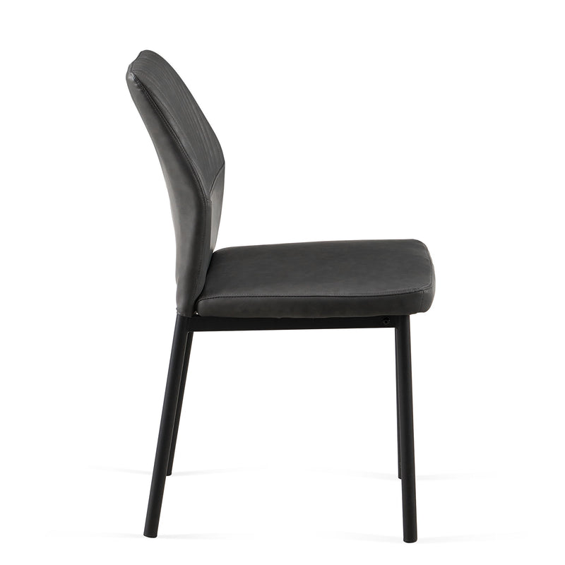 Dining Chairs Living Room Chair Modern Kitchen Armless Side Chair With Metal Legs