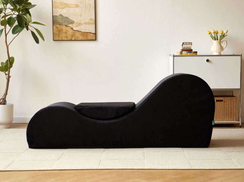 Solace - Chaise Lounge Chair Relaxation, Ergonomic Design With Soft Yet Firm High Density Foam Core