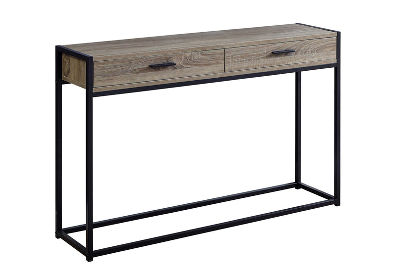 Accent Console Table For Entryway, Storage Drawers, Contemporary & Modern