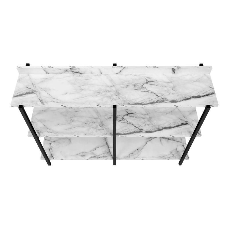 Accent Console Table For Entryway, 3 Tier Design